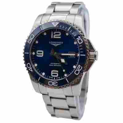 LONGINES HYDROCONQUEST 41MM BLUE DIAL STAINLESS STEEL BOX+PAPERS 2021 REF: L3.781.4.96.6