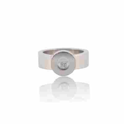 INEL CHOPARD HAPPY DIAMONDS DIN AUR ALB 18K CU DIAMANT_116235